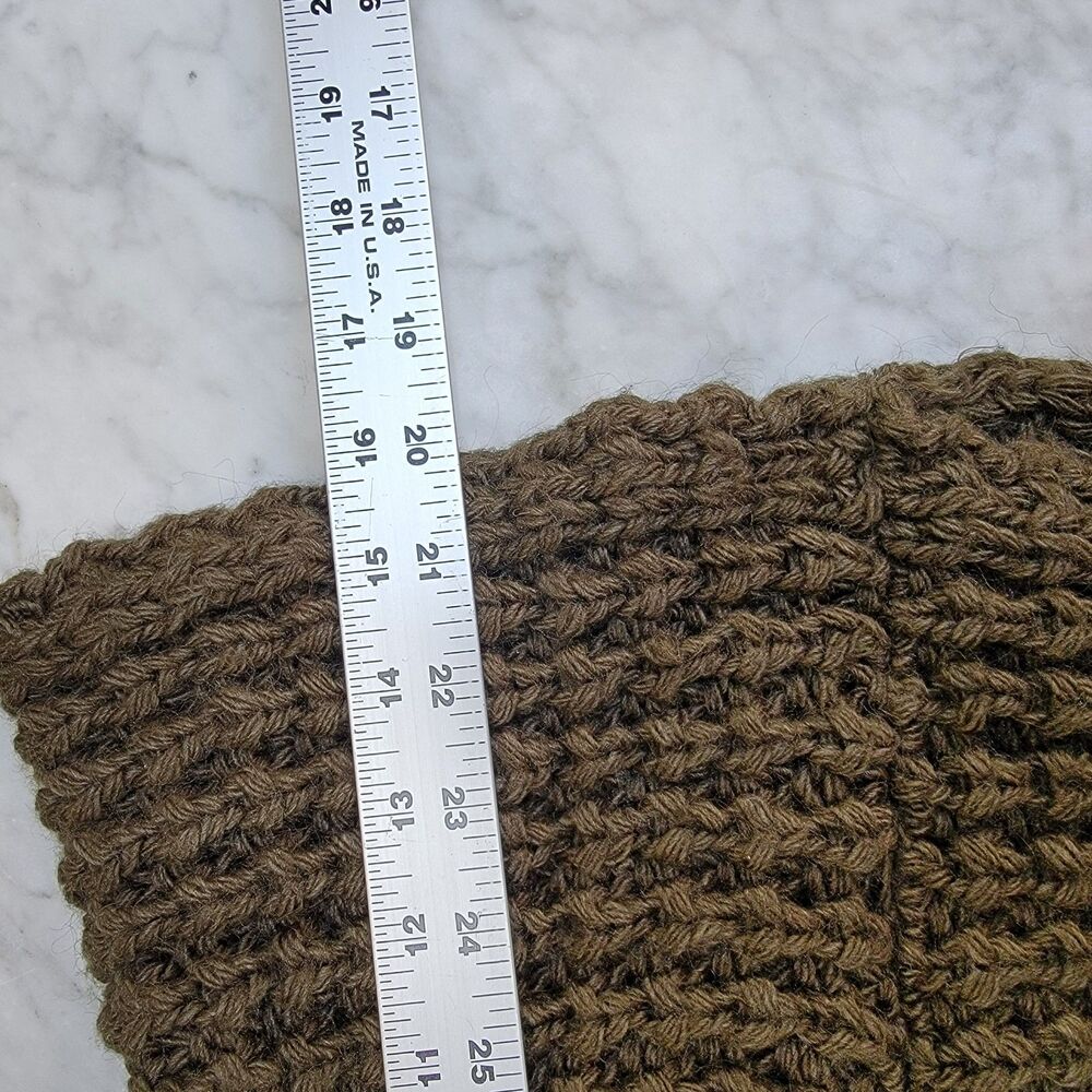Atki-Bere-Eldiven Green Knitted Tube Tops Women's Stretchable Size XS - Picture 7 of 7